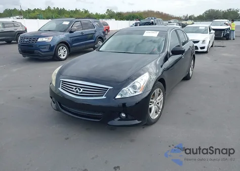 2011 Infiniti G25 Journey from USA, damaged, VIN JN1DV6AP0BM830865